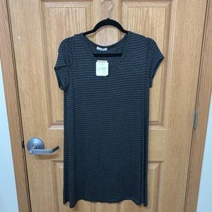 Striped t-shirt dress